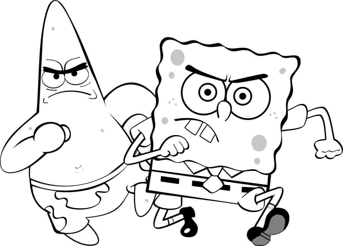 9 Pics of Spongebob Patrick Coloring Pages Printable - Patrick ...