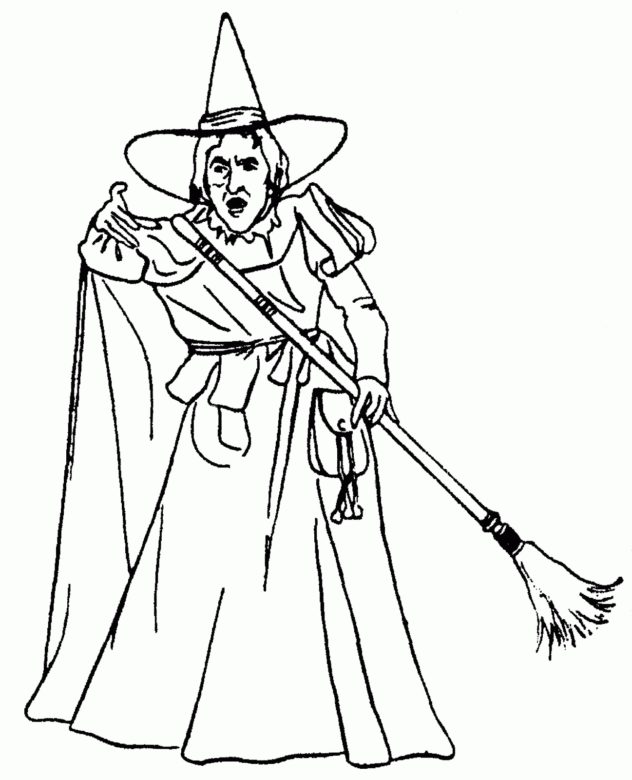 Adult Coloring Pages Witchcraft - Coloring Pages For All Ages