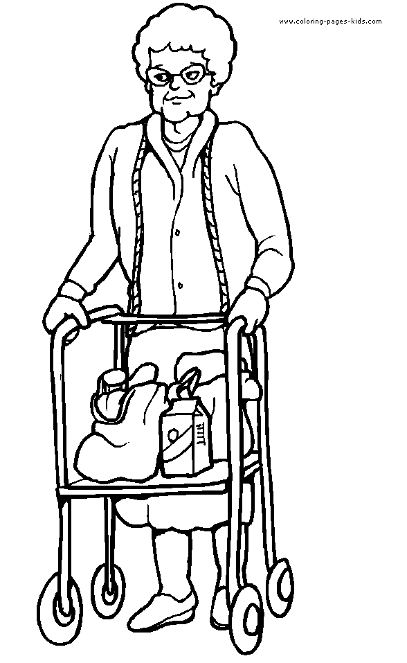 People For Kids - Coloring Pages for Kids and for Adults