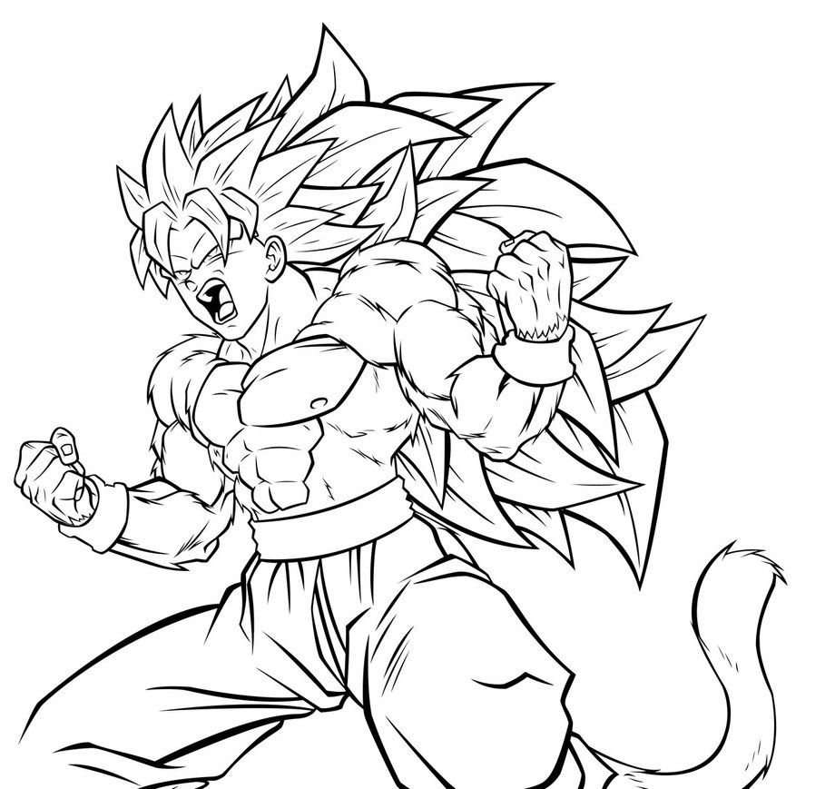Dragon Ball Z Coloring Pages Coloring Pages Printable 7984 ...
