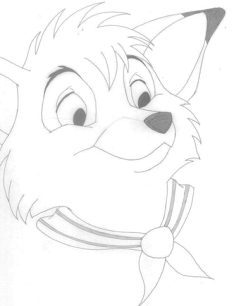 Fox And The Hound Coloring Pages Copper - HiColoringPages