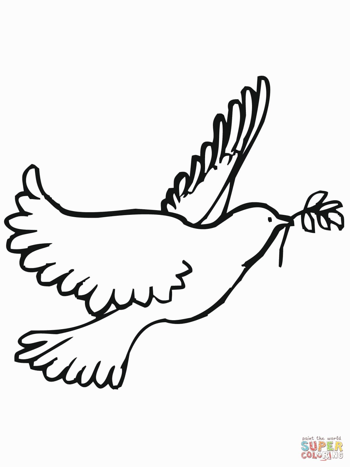 How To Make Doves Coloring Pages Free Coloring Pages - Widetheme