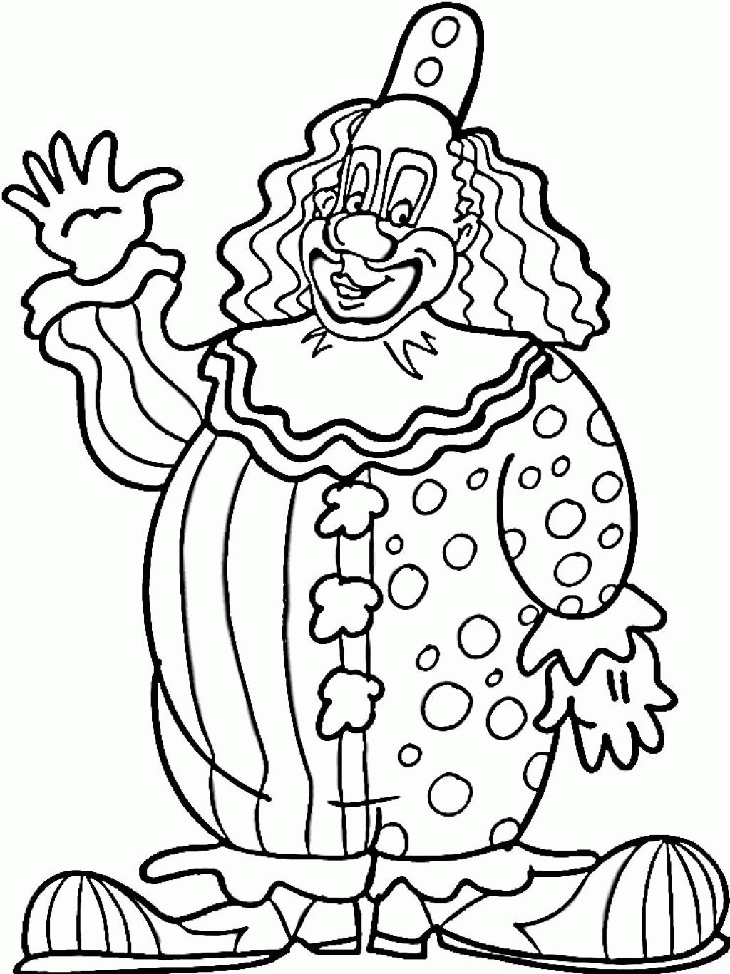 Printable Clown Coloring Pages | Coloring Me
