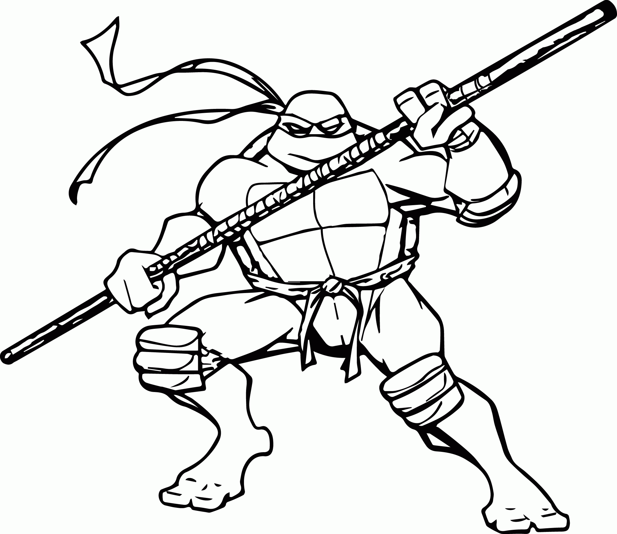 Teenage Mutant Ninja Turtles memorable free ninja coloring pages ...