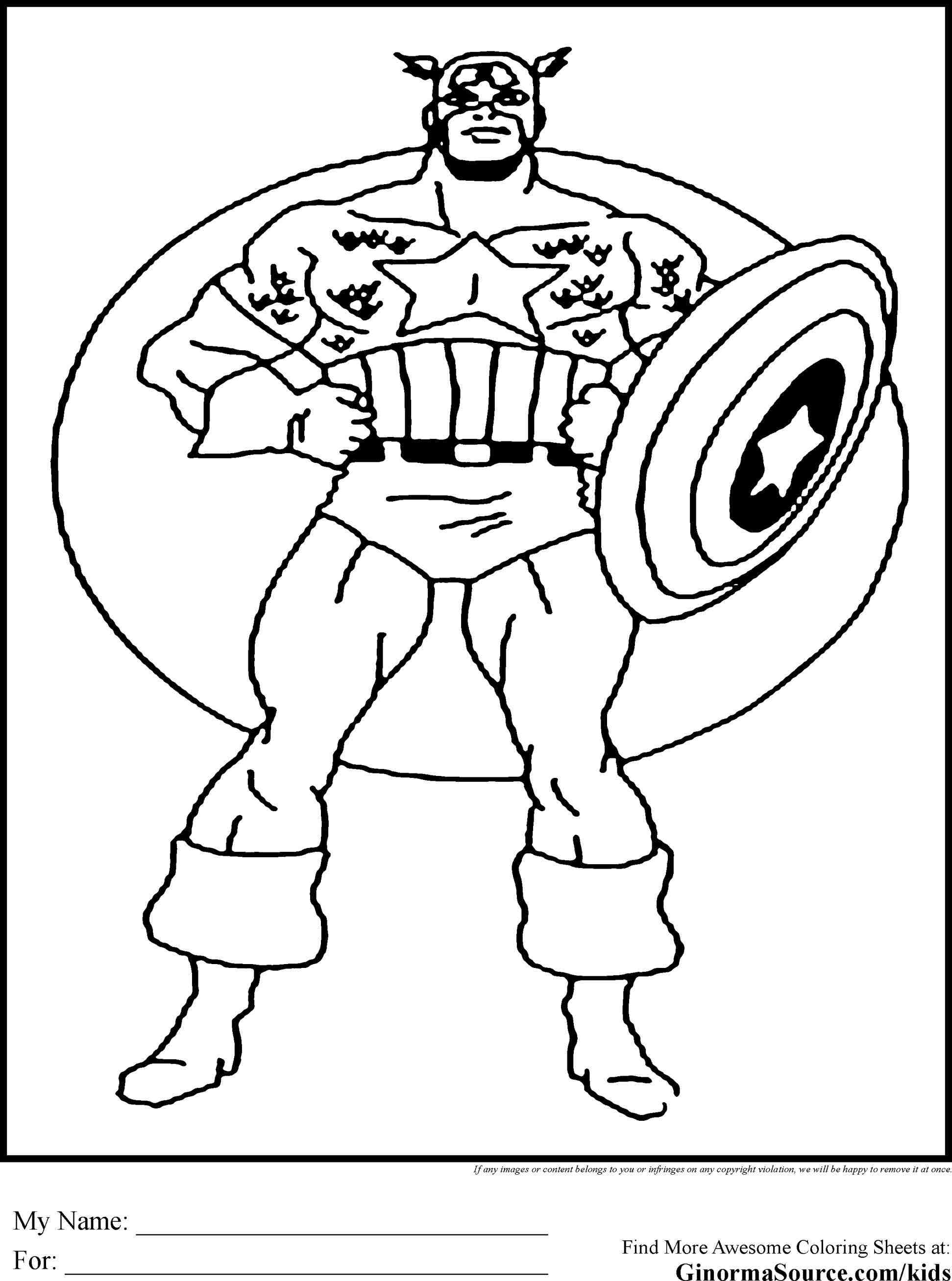 captain america face coloring pages › zuperhero