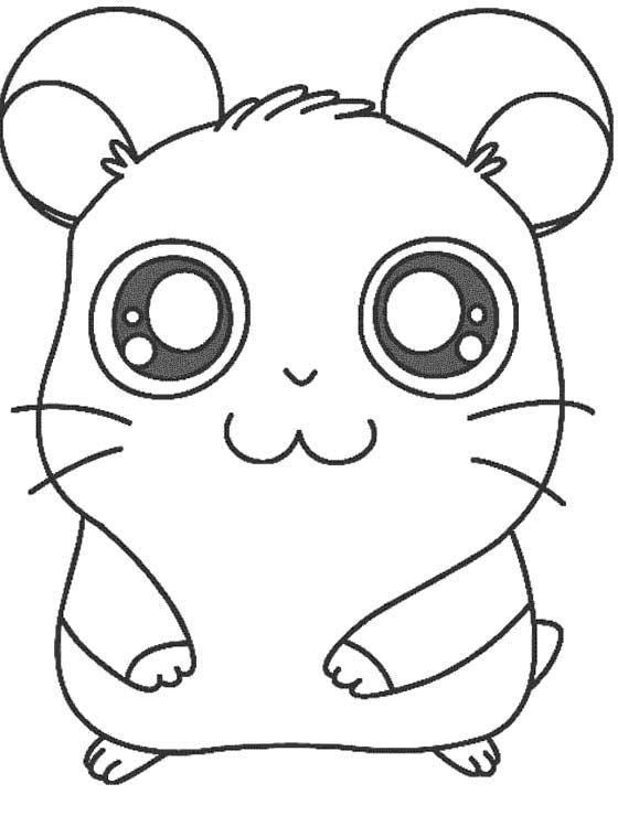 Printable Hamtaro The Hamster Coloring Pages | My Compassion ...