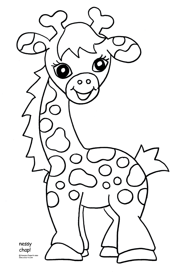 Animal Baby Coloring Pages - Coloring Pages For All Ages