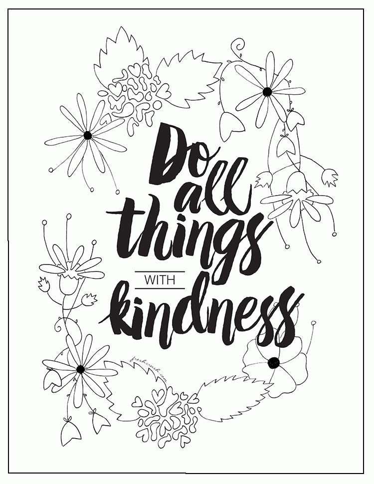 Kindness Printable | Dawn Nicole Designsâ¢