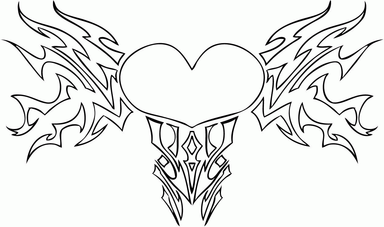 coloring-pages-roses-and-hearts-3
