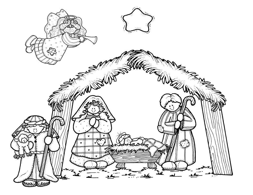 Nativity Scene Coloring Pages (18 Pictures) - Colorine.net | 18460