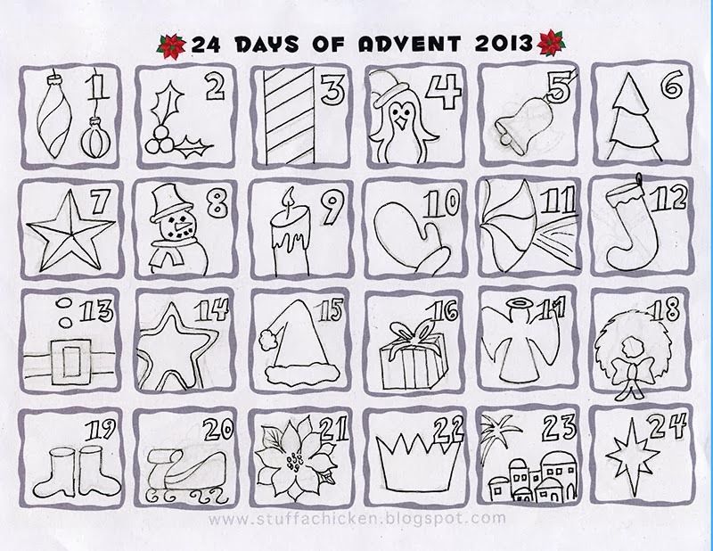 Free Printable Advent Coloring Pages Perfect - Coloring pages