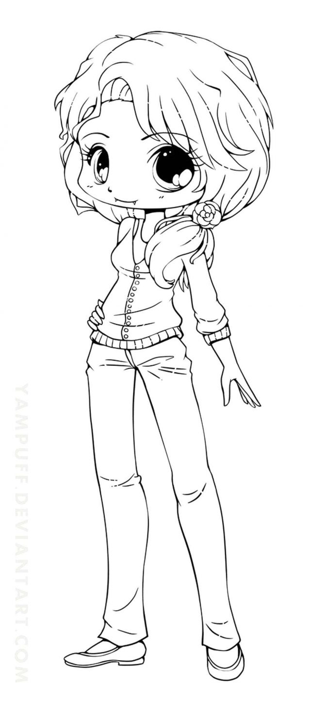 Coloring Pages : Fabulous Chibi Anime Coloring Pages Image Ideas ...