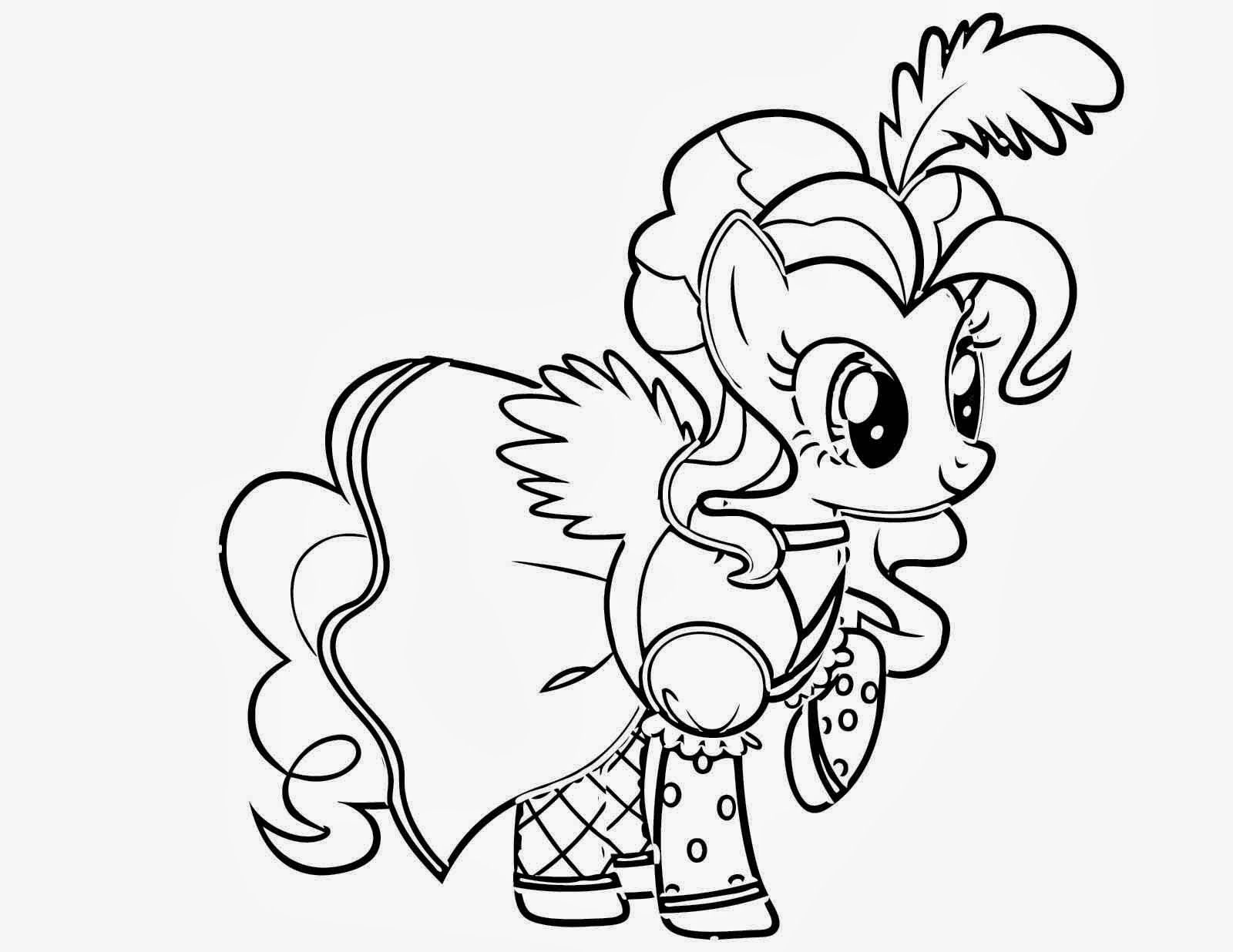 My Little Pony Pinkie Pie Coloring Pages - Free Coloring Pages