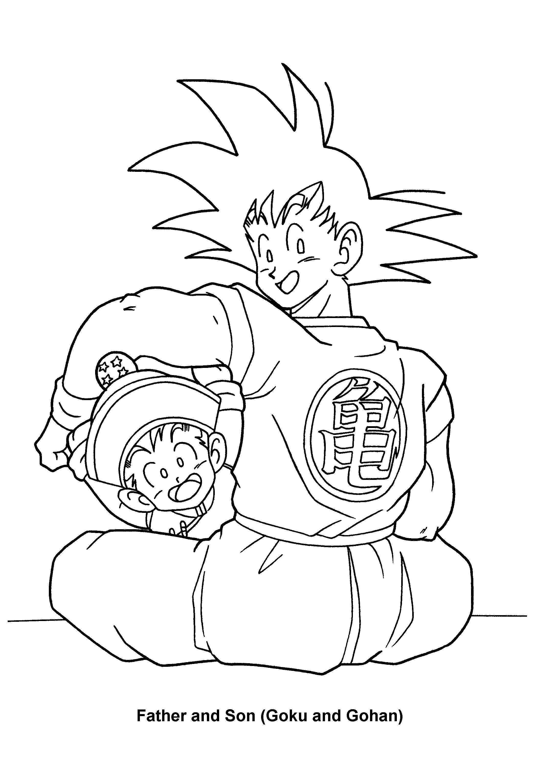 Coloring Page - Dragon ball z coloring pages 79
