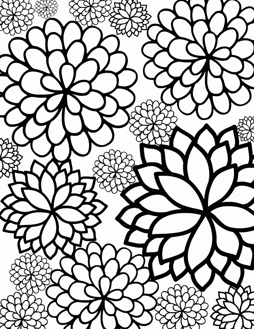 Beautiful Coloring Pages Hard - Coloring Pages For All Ages