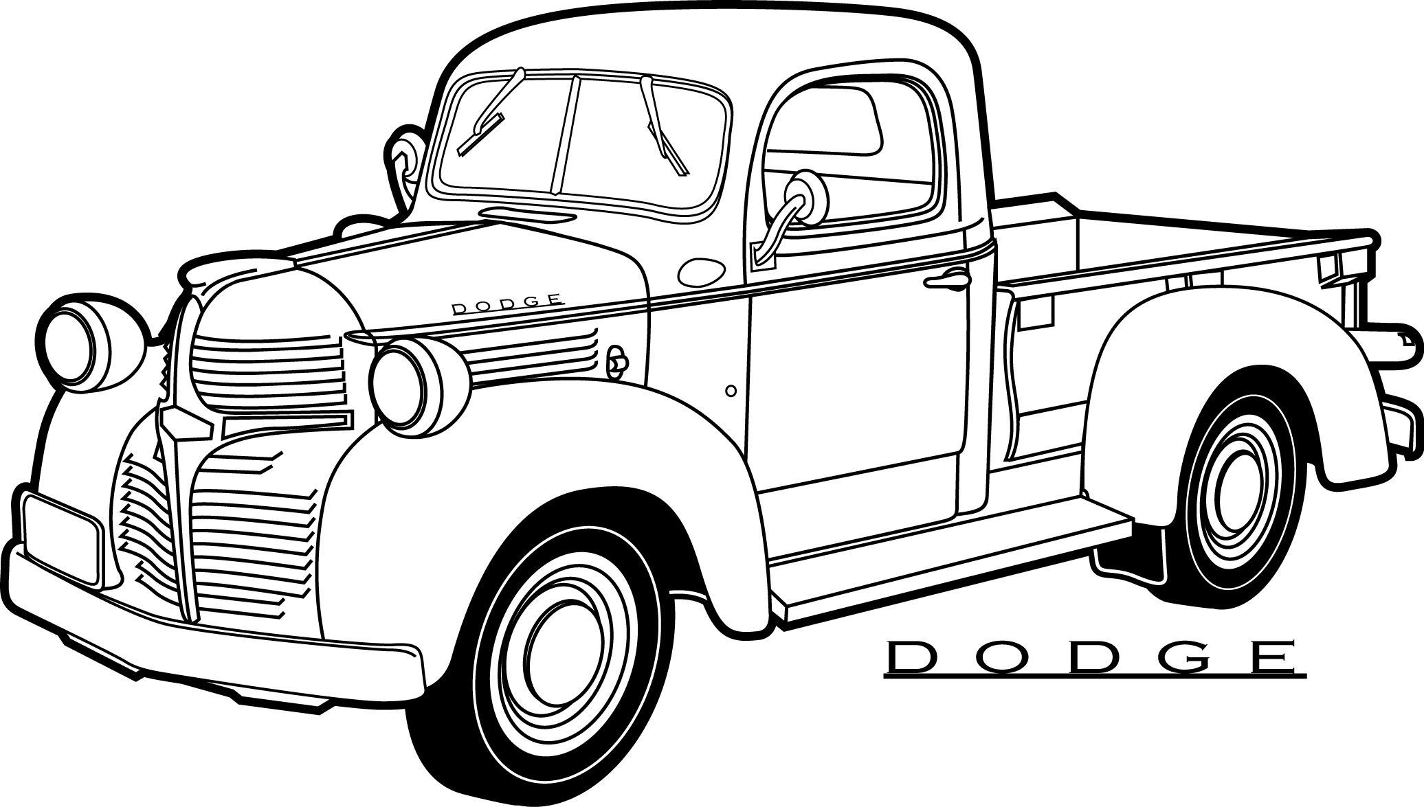 30 Coloring Pages Of Cars and Trucks | Truck coloring pages, Cars coloring  pages, Coloring pages