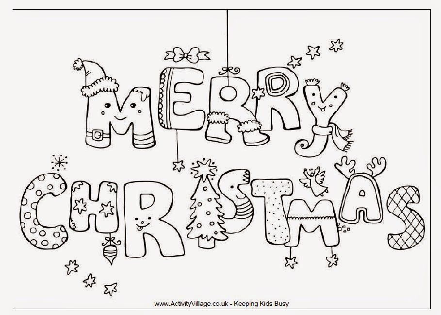 Coloring Christmas Pages | Free Coloring Pages