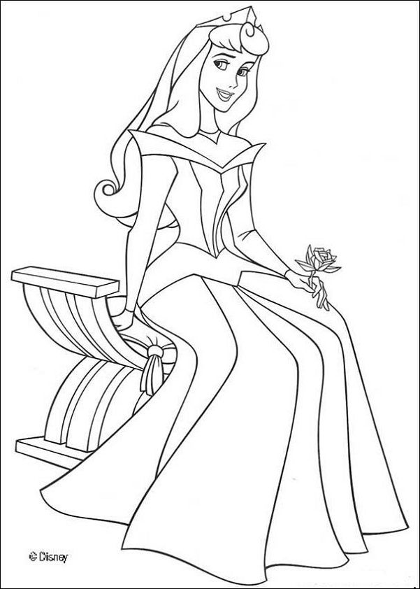 Disney Princess Aurora Free Printable Coloring Pages For Kids