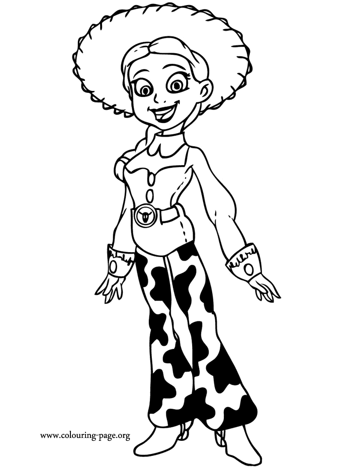 Toy Story - Jessie coloring page