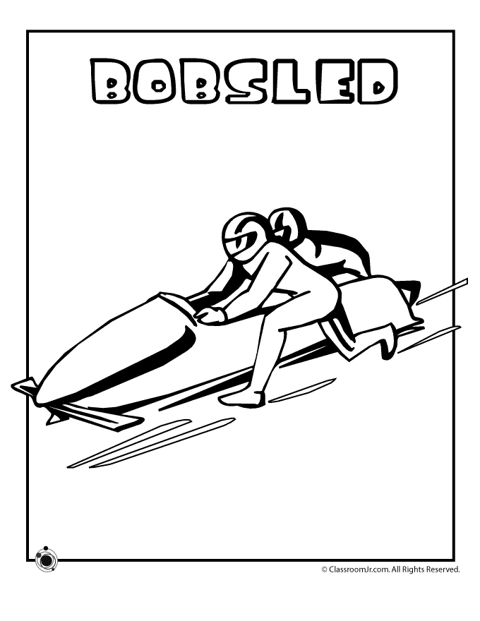 Winter Olympics Coloring Pages