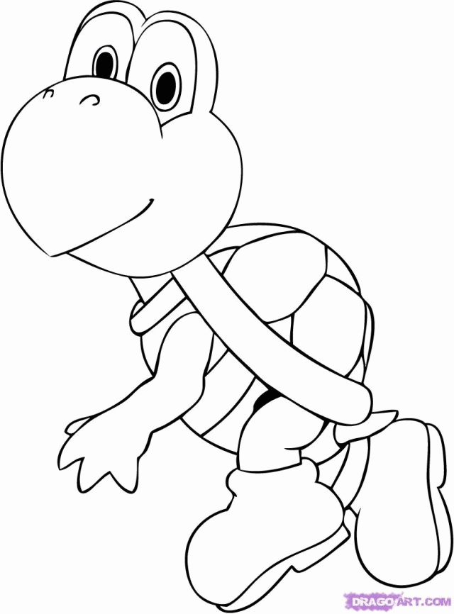 32 Mario Kart Coloring Pages Free Coloring Page Site Cool 175339