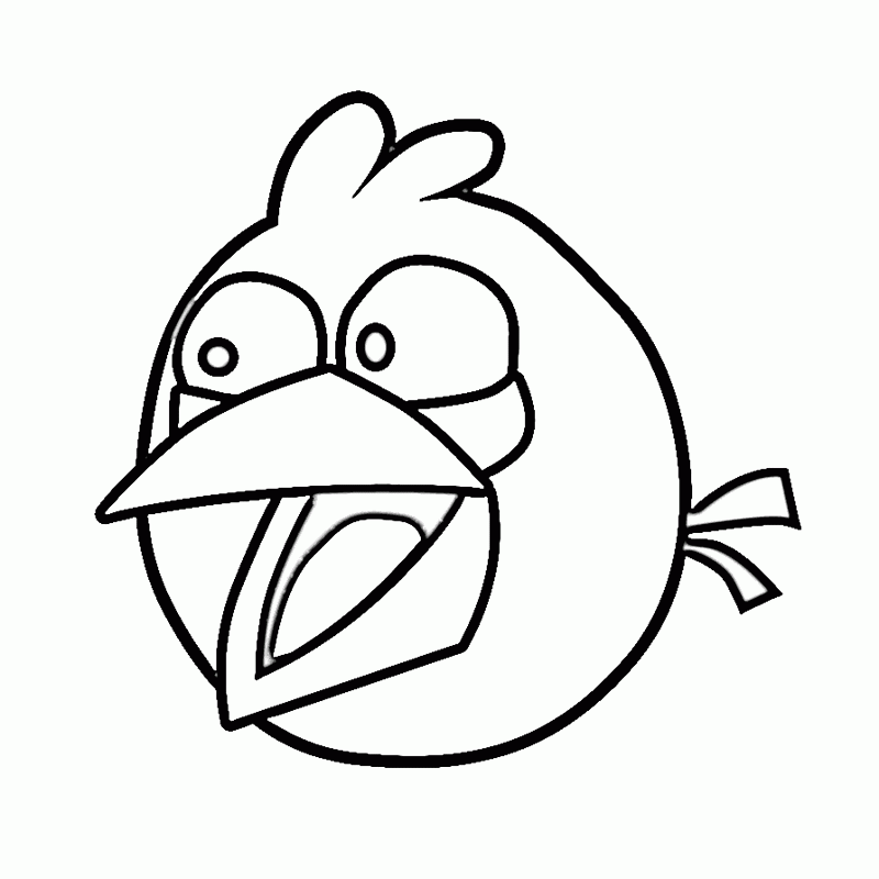 Angry Birds Color Pages | Coloring Pages