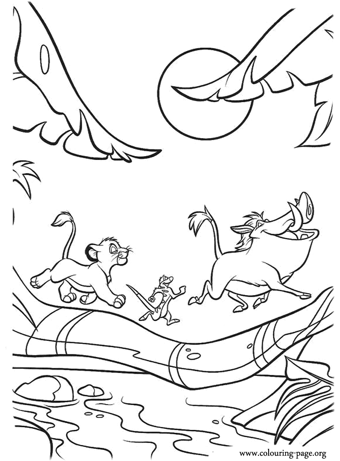 Coloring Pages The Lion King Coloring Pages