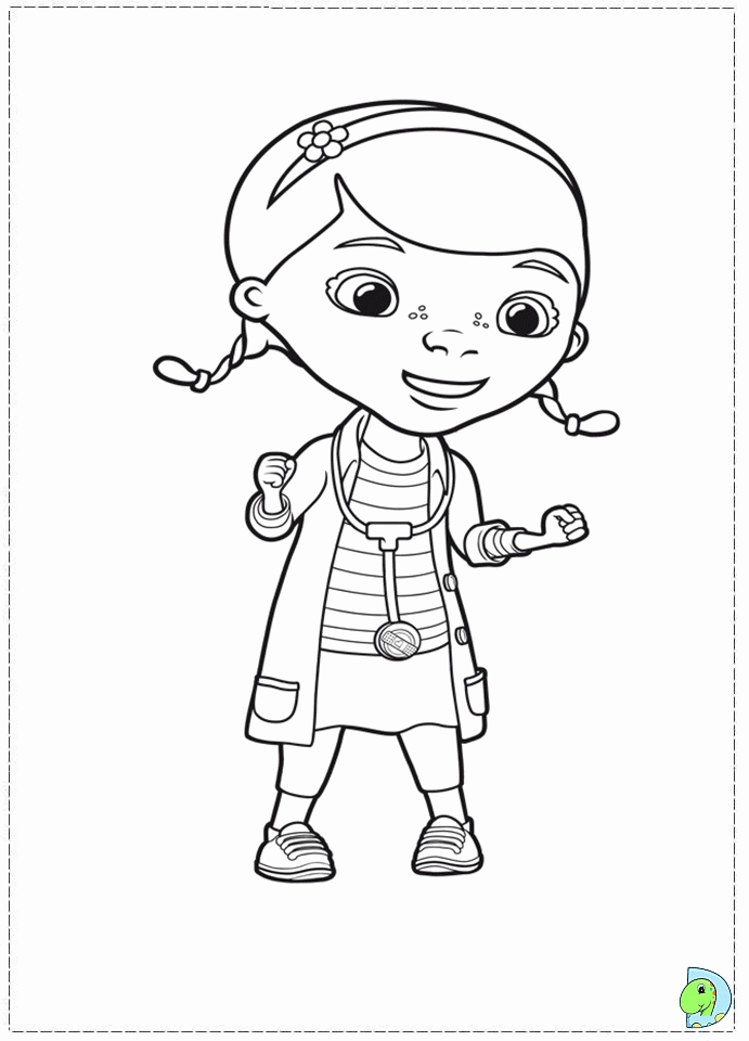 Doc Mcstuffins Lambie Coloring Pages | Search Results | Girls Engine