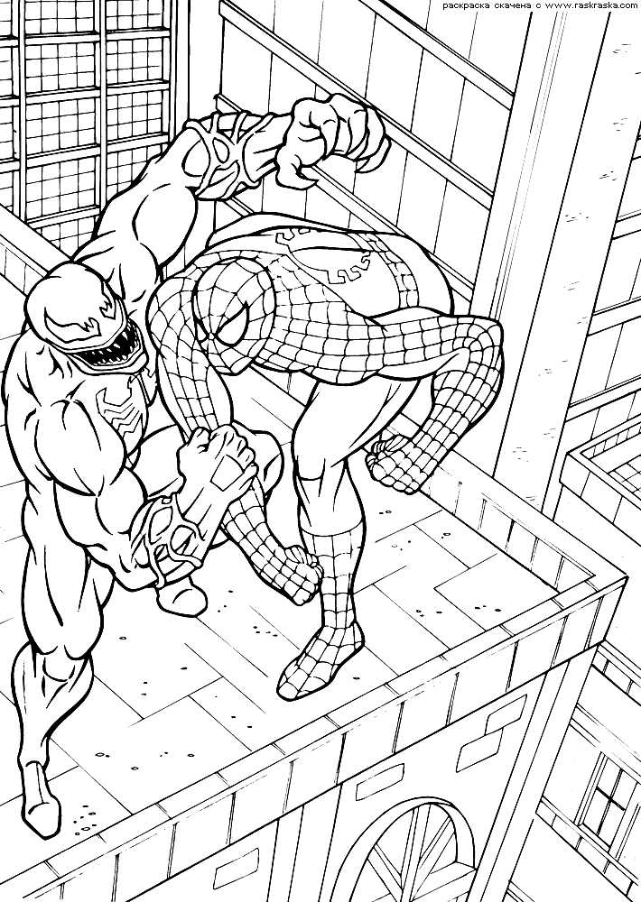 Free Coloring Pages of spiderman | Coloring Pages