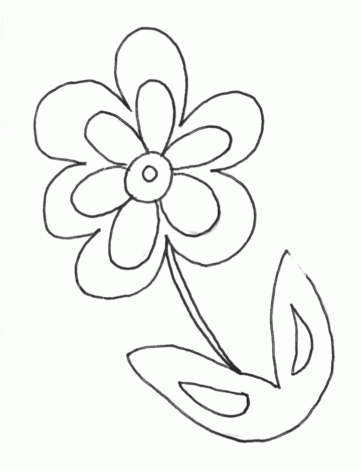 coloring pages of animals and flowers | Coloring Pages For Kids