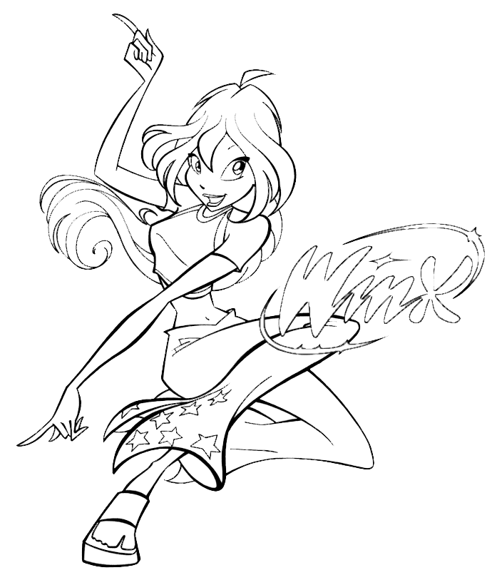 Winx Club coloring pages - WOOHP Forum