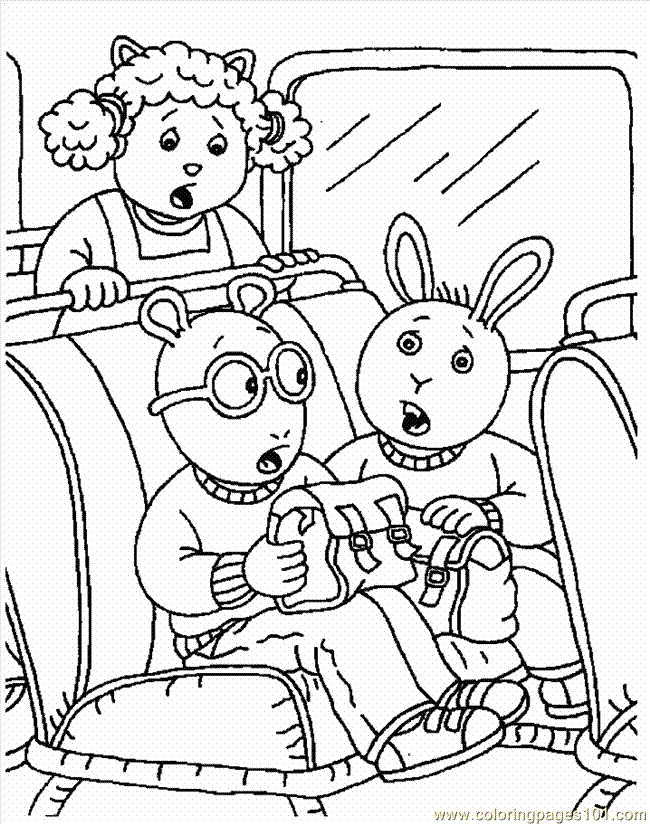 Coloring Pages Arthur17 (Cartoons > Arthur) - free printable