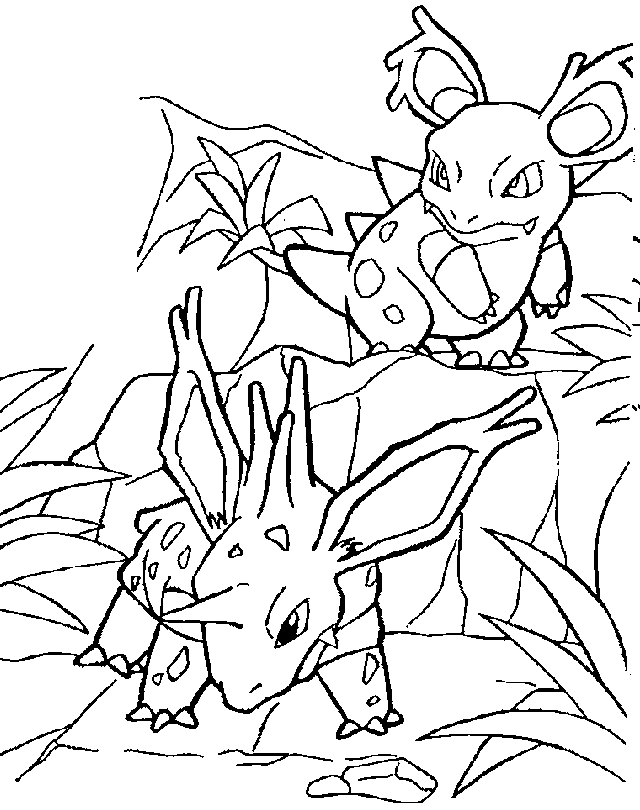 Pokemon Coloring Pages Free 166 | Free Printable Coloring Pages