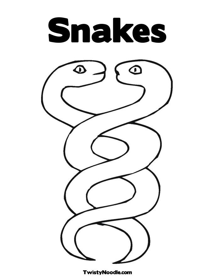 baby snakes Colouring Pages (page 2)