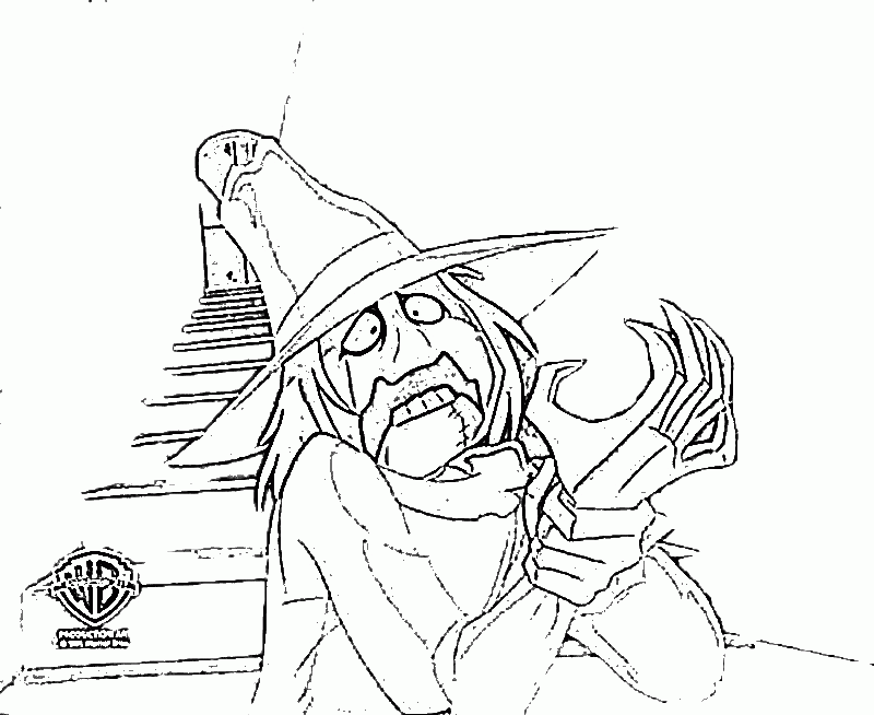 Scarerow from batman Colouring Pages (page 2)