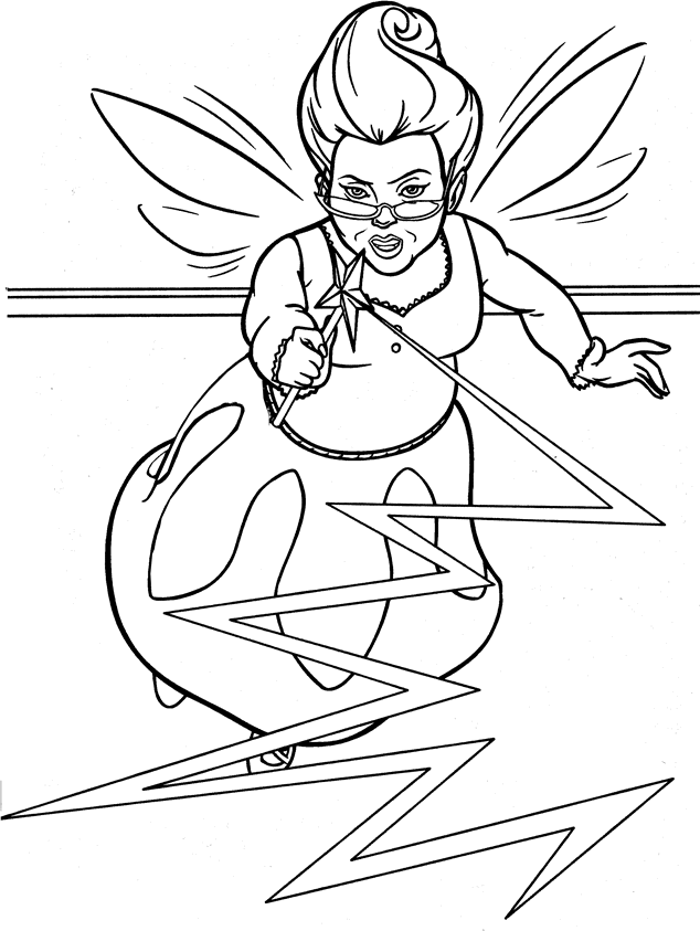 Coloring Page - Shrek coloring pages 25