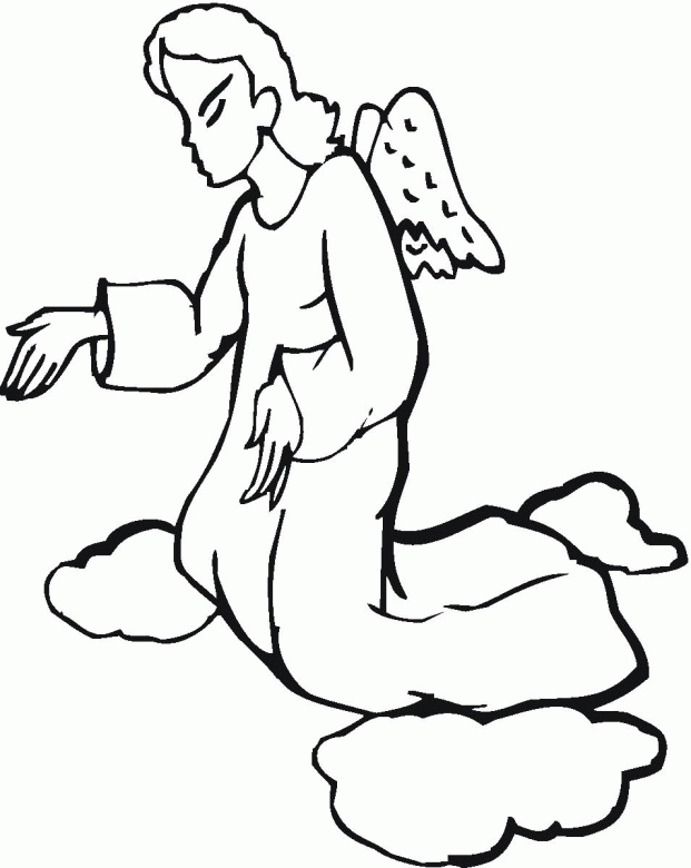 guardian-angels-coloring-pages-6 | Free coloring pages for kids