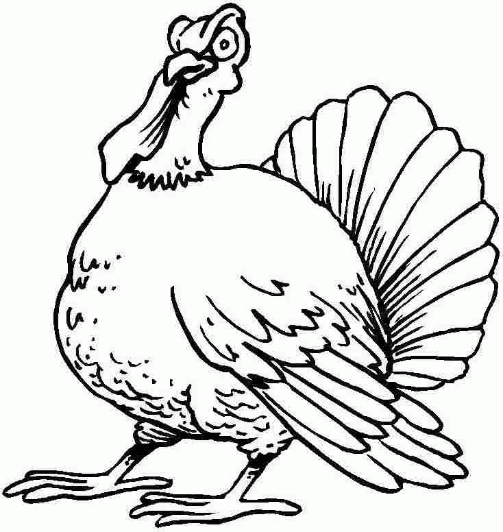 Thanksgiving Coloring Pages Free For Kids #