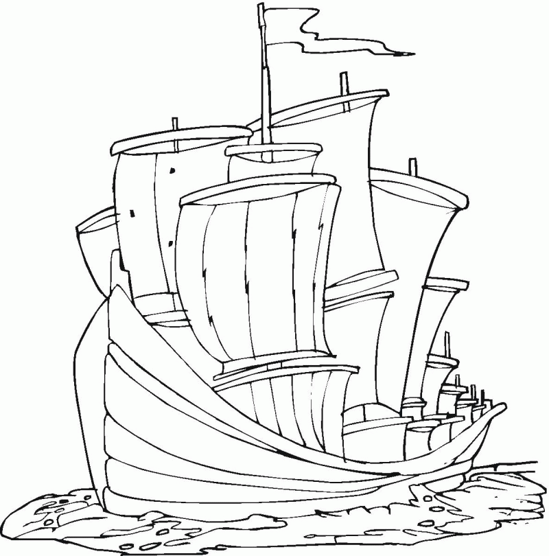 Columbus Day Printables - HD Printable Coloring Pages