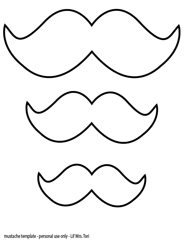Mustache One Year Old Party Decorations and Shirt - Lil
