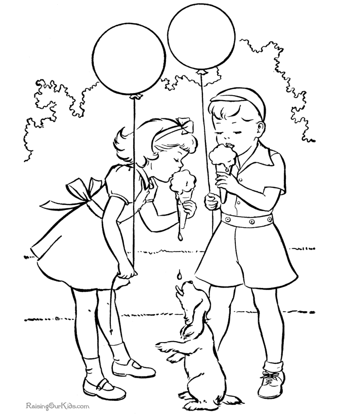 Summer Coloring Pages | Bumblebees R Us