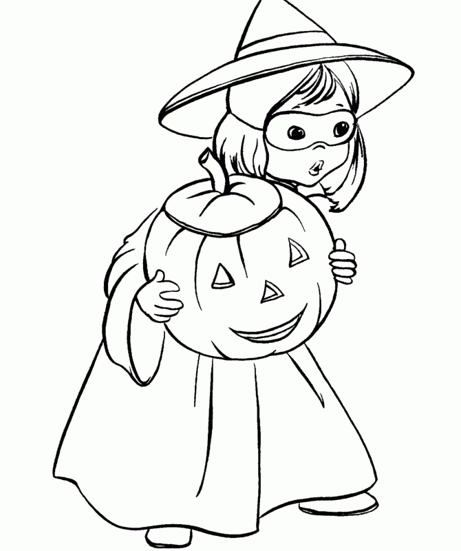 Small Star In Halloween Pumpkin Coloring Page |Halloween coloring