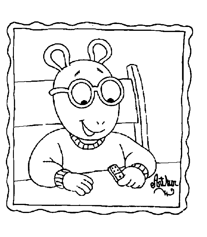 Arthur Coloring Pages 73 | Free Printable Coloring Pages