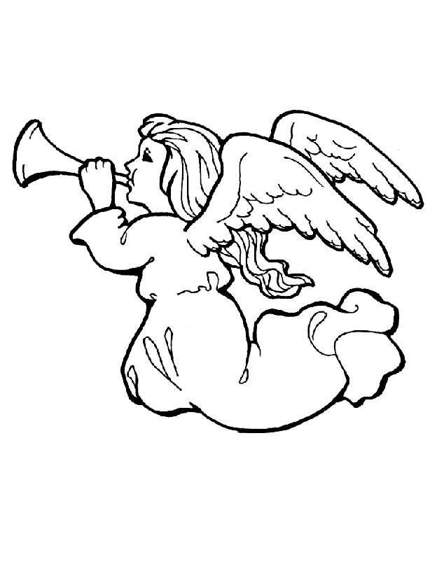 Angel Coloring Pages - Free Printable Coloring Pages | Free