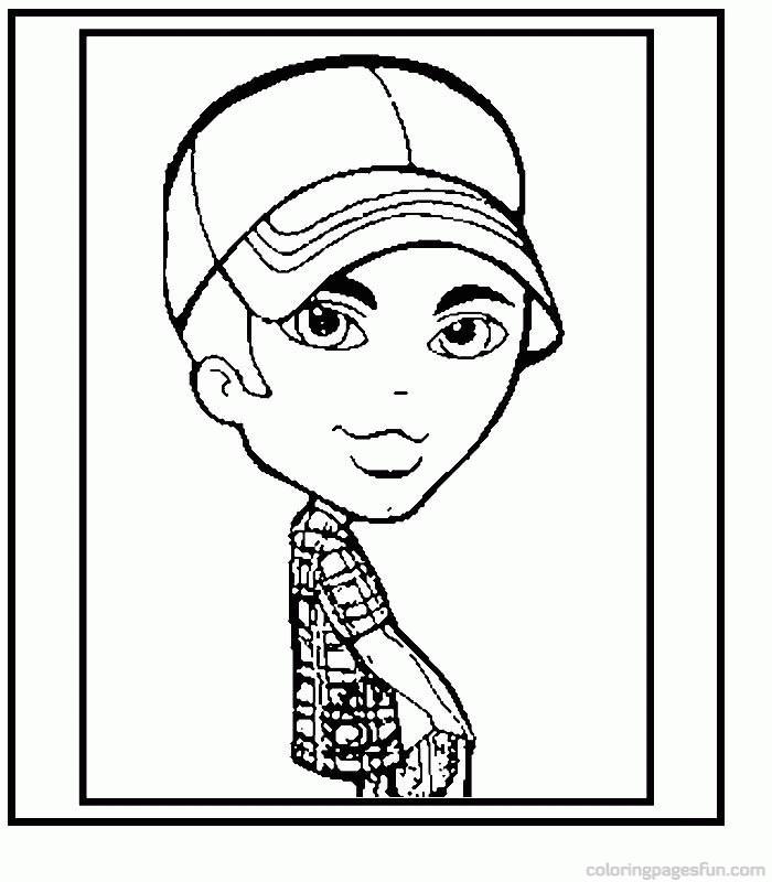 Bratz Boys Coloring Pages 8 | Free Printable Coloring Pages