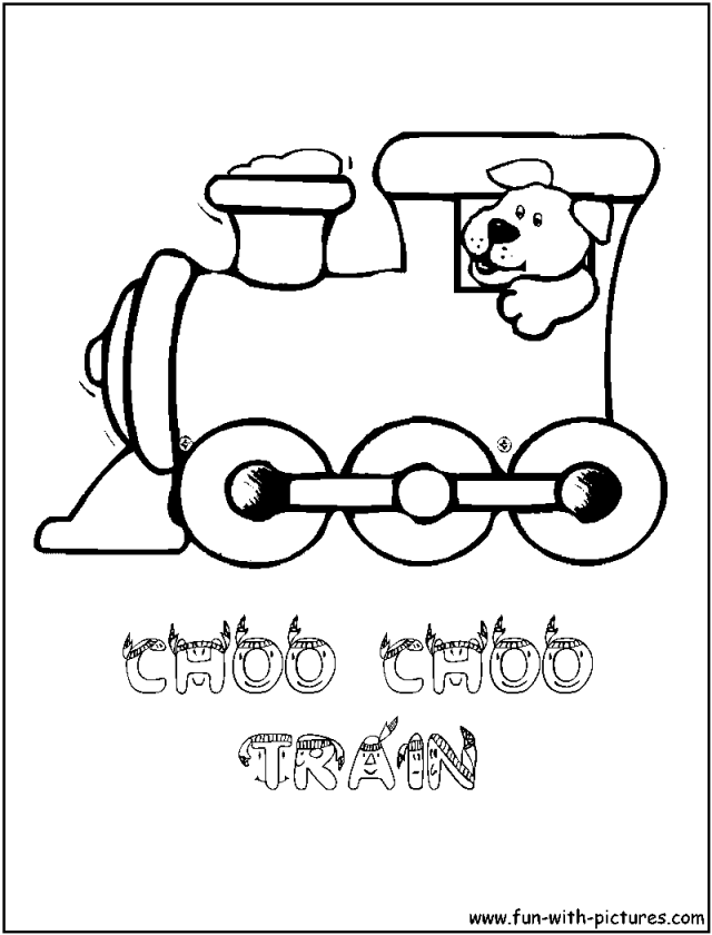 Choo Choo Train Coloring Page Drawing And Coloring For Kids 247683