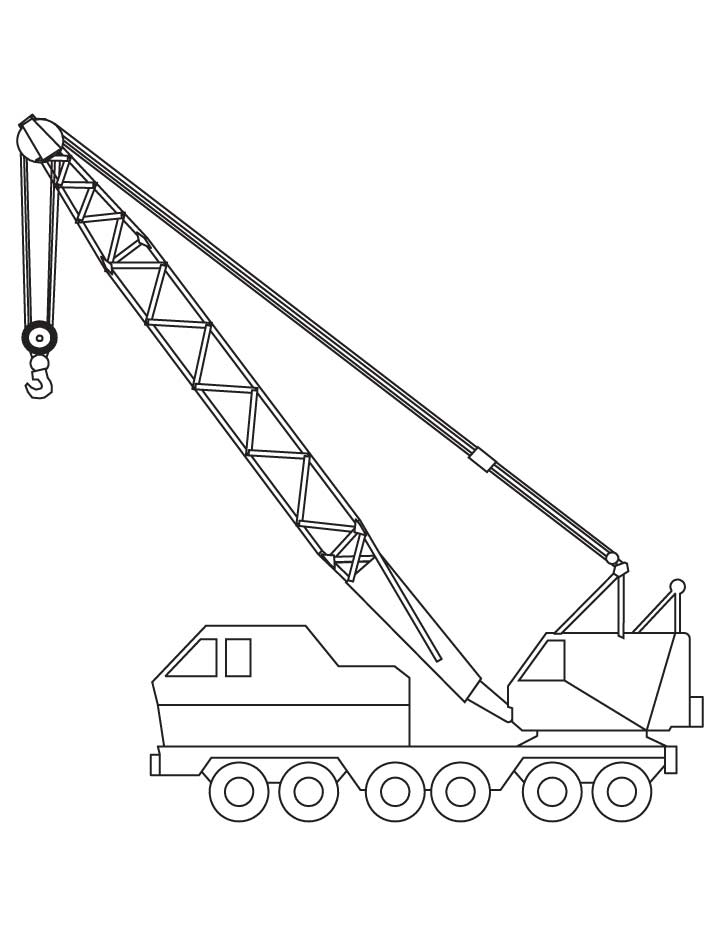 Crane coloring pages 2 | Download Free Crane coloring pages 2 for