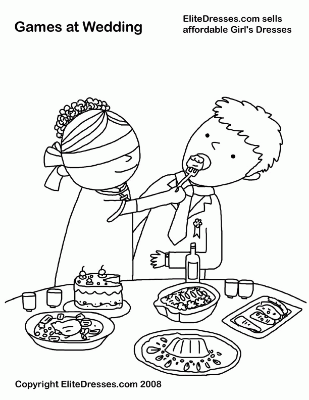 Chinese Coloring Pages - Chinese Weddings