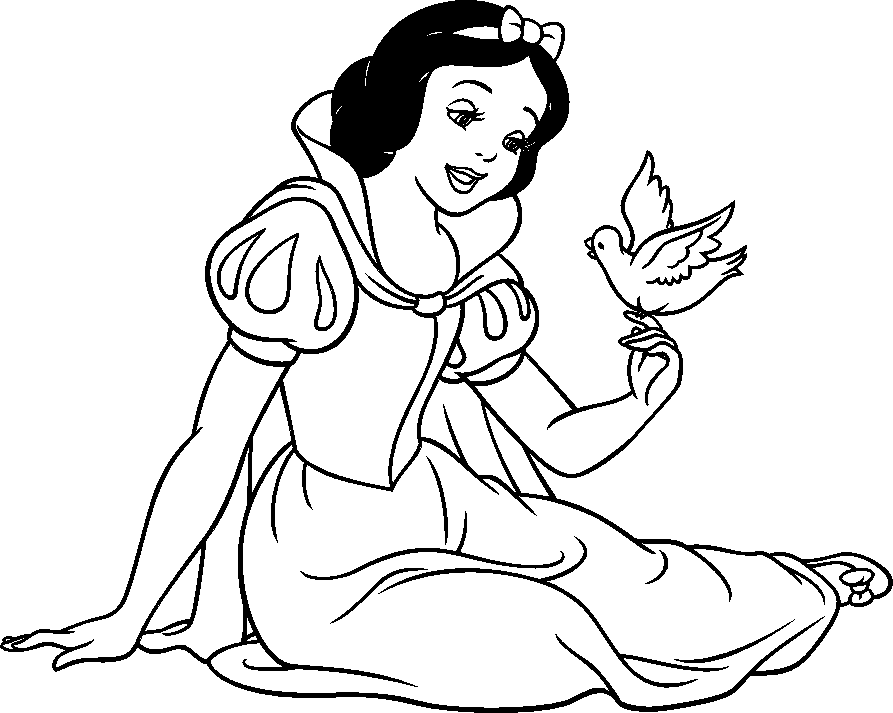 Disney Princess Coloring Pages Online - Free Coloring Pages For