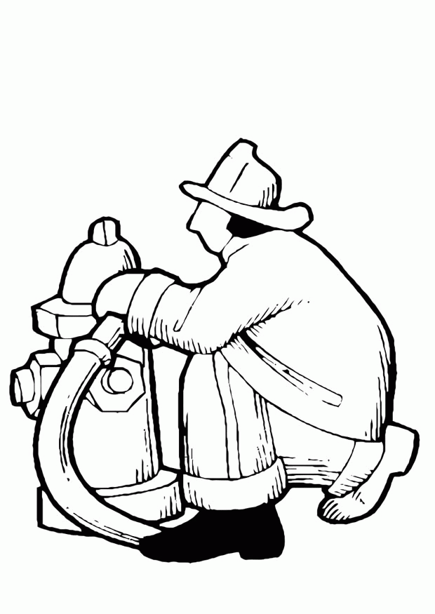 Firefighters Coloring Pages